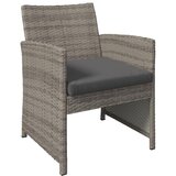 Mömax Vrtna Garnitura Michelle 2, Antracit, 4-Delno | Shoptok.si