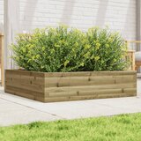 Maison Chic Vrtno cvetlično korito - Cvetlični Lonec 90x90x23 cm impregnirana borovina, (21789073) | Shoptok.si