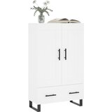  Visoka komoda bijela 69,5 x 31 x 115 cm od konstruiranog drva | shoptok.hr