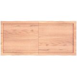 Stolna ploča svjetlosmeđa 120x50x(2-6) cm obrađena hrastovina | shoptok.hr