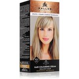 Kallos Glow Lasting Cream Colour permanentna barva za lase odtenek Beige Blond 60 ml Cene