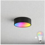  Brilagi - LED RGBW prigušiva stropna svetiljka za kupatilo CLARE 1xE27/9W/230V IP54 Wi-Fi crna | Eponuda.com