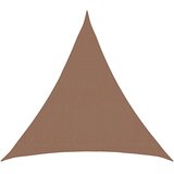  Jedrilica za sunčevu sjenu Sivosmeđa 2 x 2 x 2 m HDPE | Shoptok.si