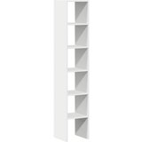 Maison Chic 2 kosi Knjižne omare - Knjižni regal zložljiva bela 30x30x80 cm inženirski les, (21725593) | Shoptok.si