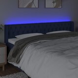  LED uzglavlje plavo 183x16x78/88 cm od tkanine | shoptok.hr