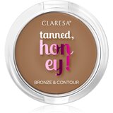 Claresa Tanned, Honey! bronzer i puder za konturiranje nijansa 12 Versatile 10 g Cijene