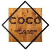 WALLXPERT Dekorativni drveni zidni dodatak Fashion | Eponuda.com