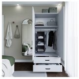 Hanah home Ormar Yaman 1600-042, 80x182x47 cm, Bijela | Eponuda.ba