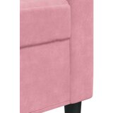  2-dijelni set sofa s jastucima ružičasti baršunasti | shoptok.hr