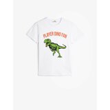 Koton Dinosaur T-Shirt Short Sleeve Crew Neck Cotton Cene