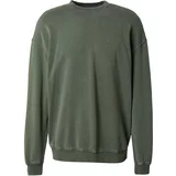 DAN FOX APPAREL Sweater majica 'Jason' zelena