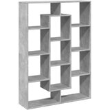 Maison Chic Knjižna omara - Knjižni regal betonsko siva 102x29x143 cm inženirski les, (21726256) | Shoptok.si