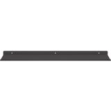  Polica na zidu s policom Zidne 4 pcs Crna 60 x 18 x 2 5 cm - Crna 60 x 18 cm 4 | shoptok.hr