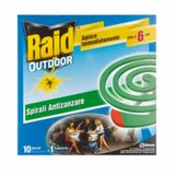 Raid Spirale za odganjanje komarjev Raid (10 spiral + kovinski nosilec) Cene