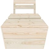 Maison Chic Seti vrtnega pohištva - Vrtna garnitura 2-delna impregniran smrekov les, (21797138) | Shoptok.si