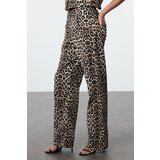 Trendyol Multicolored Leopard Patterned High Waist Wide Leg Jeans | Eponuda.ba