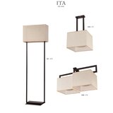 Jupiter 1536 - it 2 ve - plafonsko svetlo ita 2xE27/60W | Eponuda.com