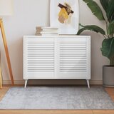  Vrata za ormarić rešetkasta 2 kom bijela 61,5x49,4 cm borovina | shoptok.hr