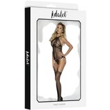 Adalet Mia - komplet z mrežastim vzorcem in halter ovratnico - (črna) | Shoptok.si