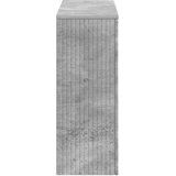 Konzolna stolica Prugasti Betonsko Siva 101 x 29 x 74 cm | shoptok.hr