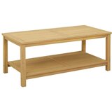  Bocni stol Prirodna nafta 110 x 55 x 45 cm Čvrsto drvo akacije - 110 x 55 x 45 cm Svijetli bagrem | shoptok.hr