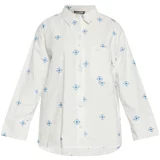 DreiMaster Vintage Bluza azur / volneno bela