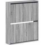  Ormar za cipele na zidu ZWOLLE 71 x 17 x 86 cm Siva Sonoma - Siva Sonoma | shoptok.hr