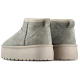 primohurt Dark green women's snow boots with a thick sole, warm winter women's shoes | shoptok.hr