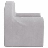  Dječja sofa svjetlosiva od mekanog pliša | shoptok.hr