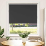 vidaXL Rolo zatemnjena črna 100x175 cm tkanina širina 95,7cm poliester Cene