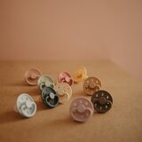 FRIGG® tolažilna duda moon phase natural rubber croissant & portobello | Shoptok.si