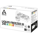 Arctic Liquid Freezer III 240 A-RGB White, Multi Compatible AIOCPU Water Cooler, 1851, 1700, AM4, AM5 | Eponuda.ba