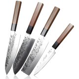  Set kuhinjskih noževa JA-14043 - 4kom / Smeđa KP14043 | Shoptok.si