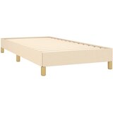  Okvir za krevet bez madraca krem 90x200cm od tkanine | Eponuda.com
