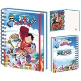 One Piece Anime (Egghead) A5 Spiralni Bilježnica