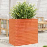Maison Chic Vrtno cvetlično korito - Cvetlični Lonec vošč. rjavo 70x40x68,5 cm trdna borovina, (21788784) | Shoptok.si