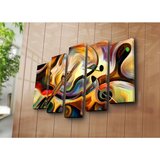 WALLXPERT Multikolor Dekorativna Platna Slika (5 Delova) | Eponuda.com