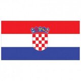 FOTEX Zastava Republike Hrvatske 60x30 cm, bez resica, mesh | shoptok.hr