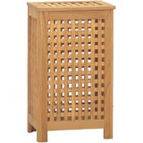  Košara za rublje 35 x 25 x 60 cm od masivne tikovine | shoptok.hr