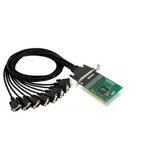 Moxa CP-168U V2 8-portna RS-232 pci kartica sa DB-9 oktopus CBL-M62M9x8-100 kablom Cene