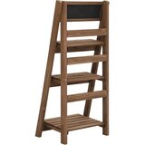  Stalak za biljke s 3 razine i pločom 40x30x90 cm od jelovine | shoptok.hr