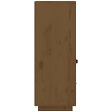  Visoka komoda boja meda 34 x 40 x 108,5 cm od masivne borovine | Eponuda.ba