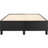 vidaXL Box spring posteljni okvir črn 120x200 cm umetno usnje | Shoptok.si