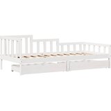  Dnevni krevet s ladicama bez madraca 90x200 cm masivno drvo | shoptok.hr