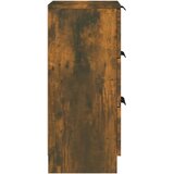  Komode 2 kom boja dimljenog hrasta 30x30x70cm konstruirano drvo | shoptok.hr