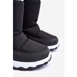 Big Star Children's Fleece-Lined Lace-Up Snow Boots Black | shoptok.hr