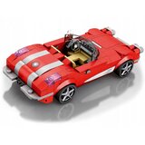  Tehnički blokovi Retro automobil CRVENI KABRIOLET iz 1950-ih 311 dijelova ZA5790 | shoptok.hr