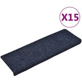 Maison Chic Preproga, Ruge za stopnice 15 kosov 65x21x4 cm modre, (22120632) | Shoptok.si