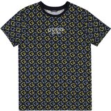 Guess Majica mornarsko plava / golublje plava / siva / limeta | shoptok.hr
