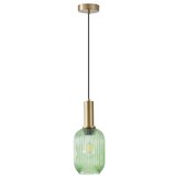  Zeleni luster TOPAZ na sajli 1xE27/15W/230V, prečnik 13 cm | Eponuda.com